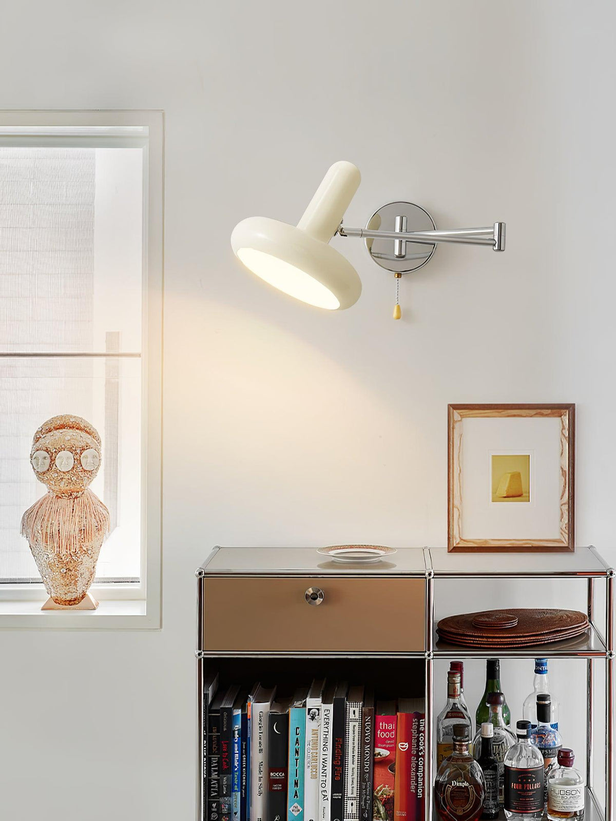 Ferinielle wandlamp Noordse kunst Rocker Metaal