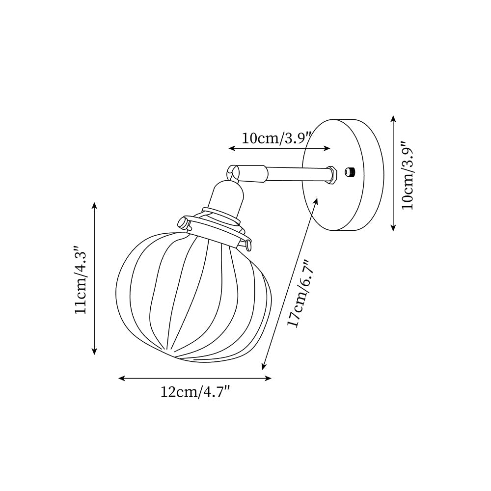 Riverine wandlamp
