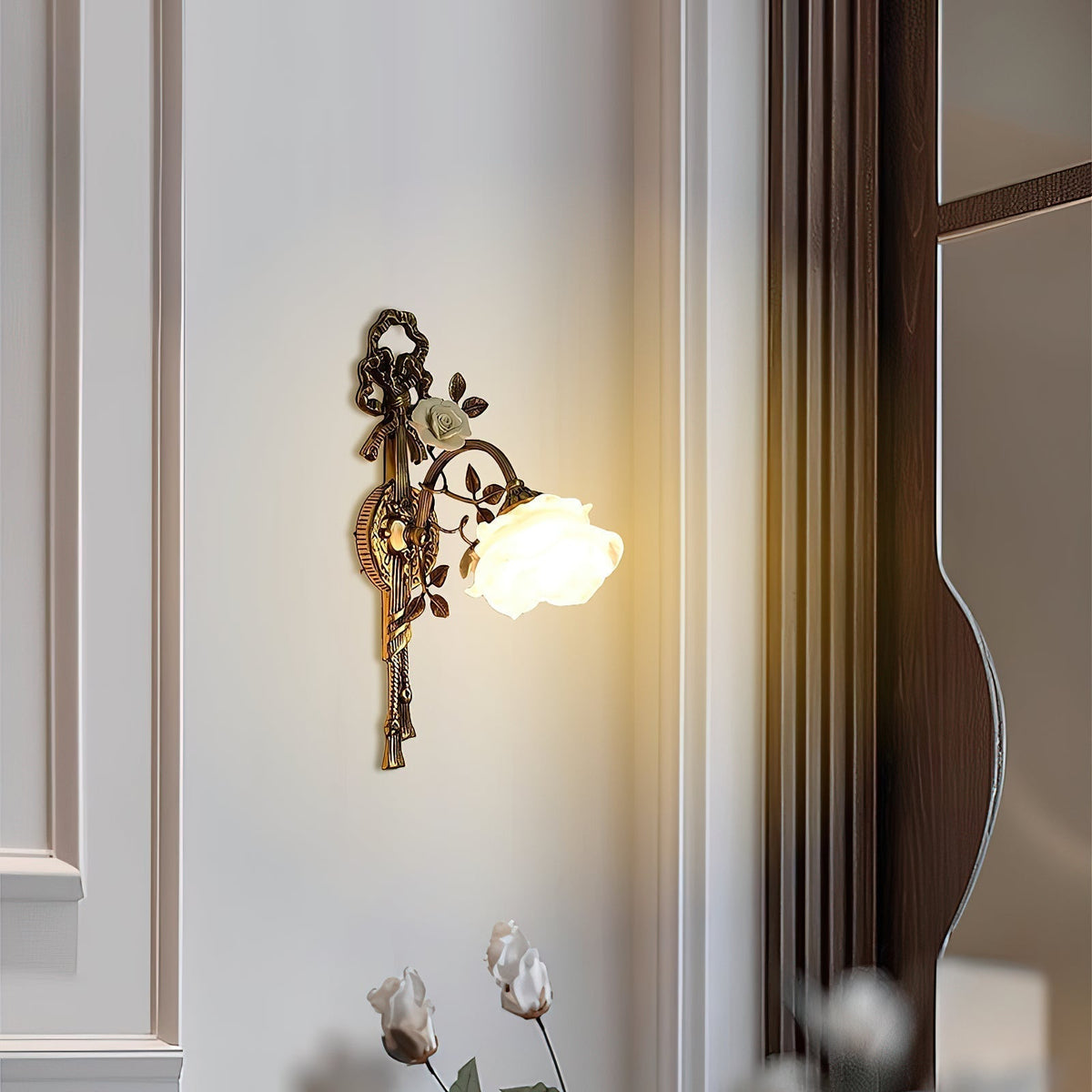 Valmora wandlamp roze
