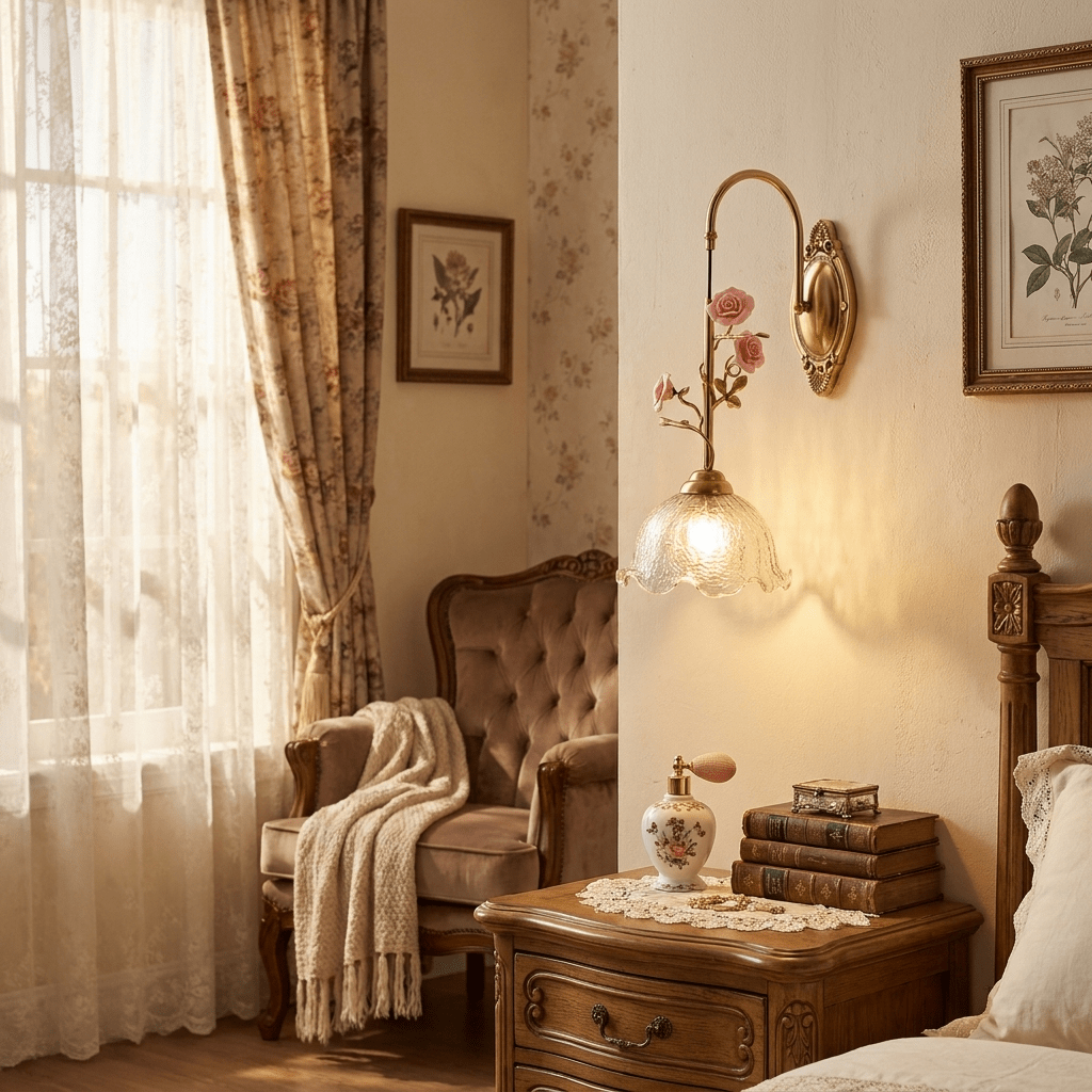 Rosamie Rose wandlamp