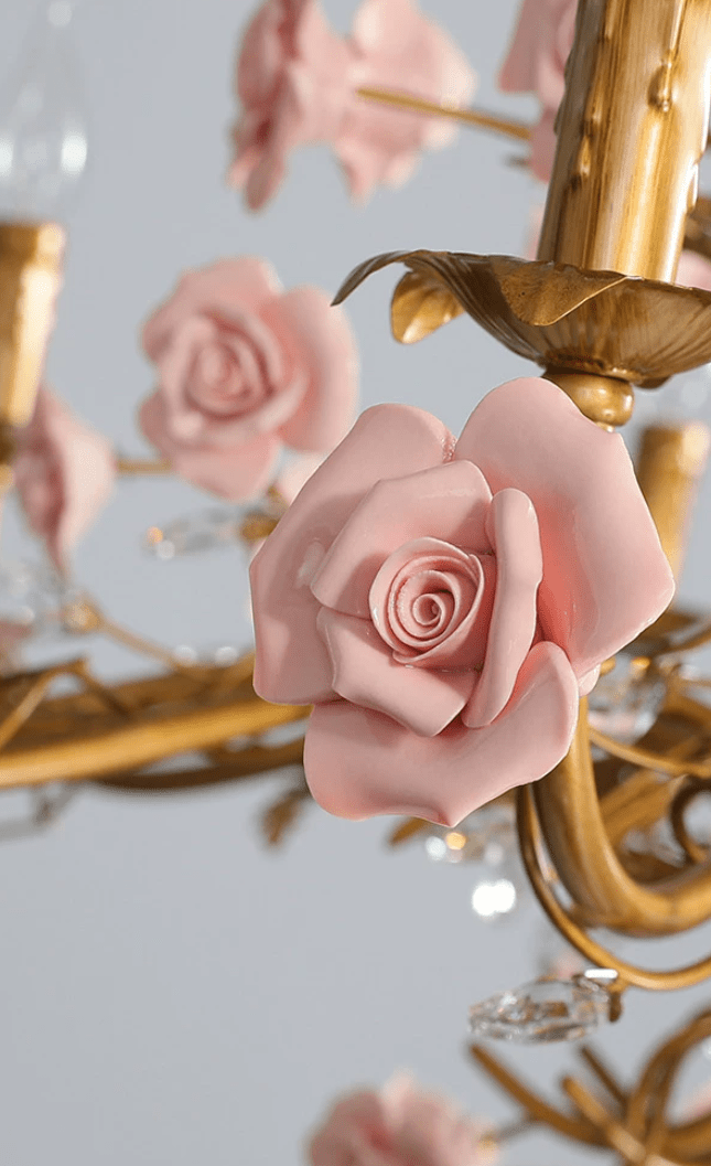 Rose kroonluchter