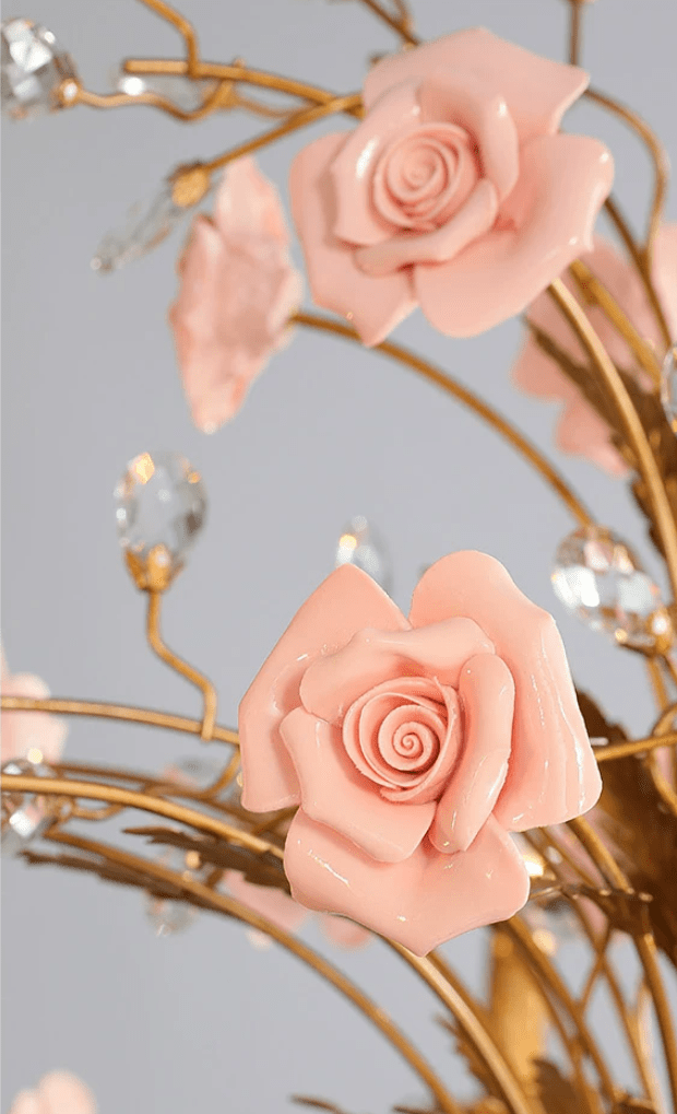 Rose kroonluchter