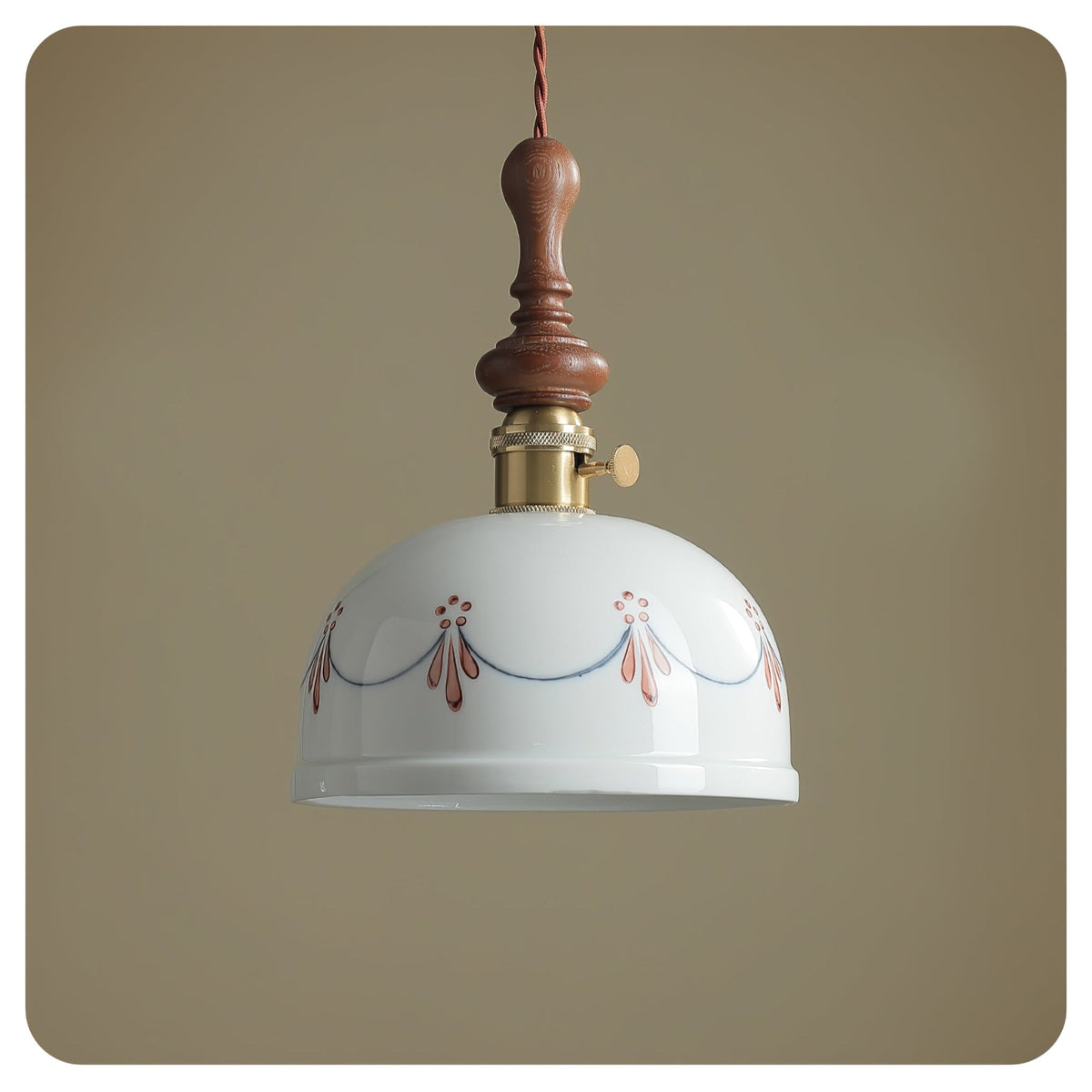 Ceraeyre Vintage Keramische hanglamp