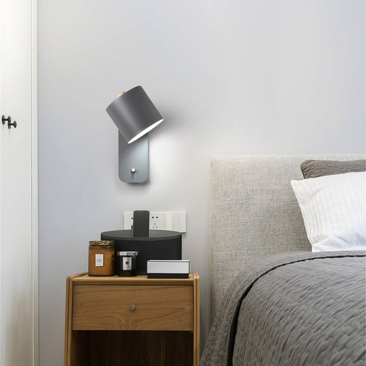 Lumuiella wandlamp met Draaibare Cilinder