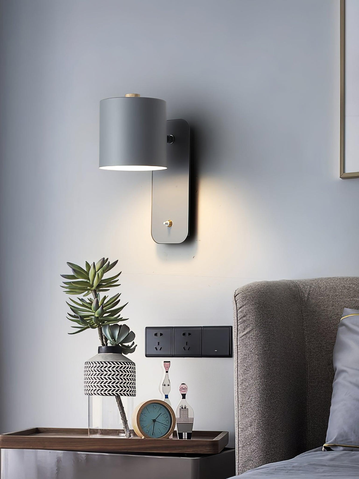 Lumuiella wandlamp met Draaibare Cilinder