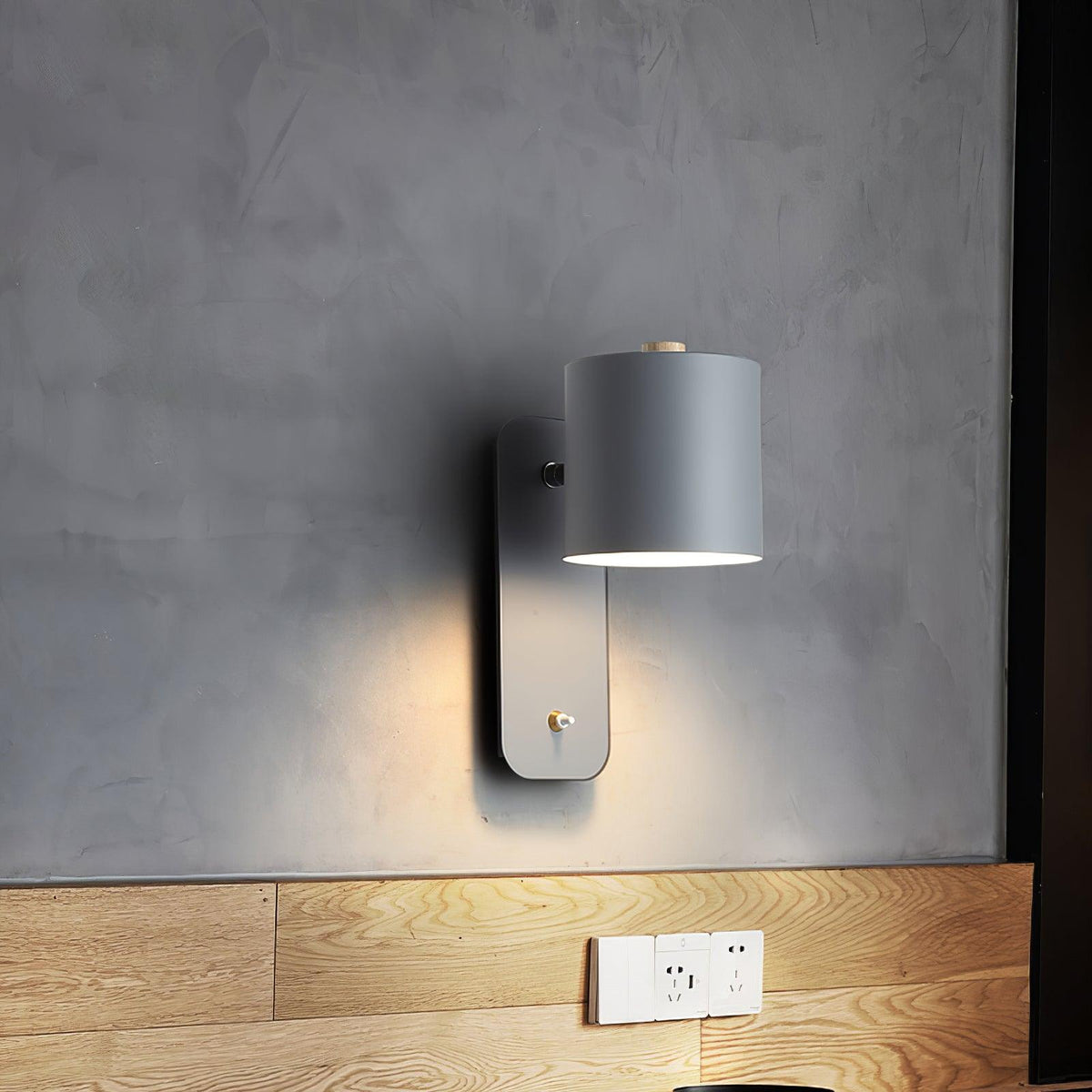 Lumuiella wandlamp met Draaibare Cilinder