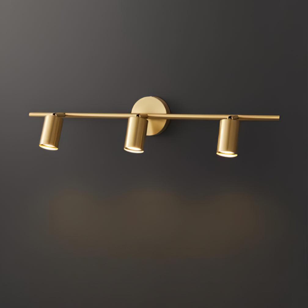 Grover draaibare messing wandlamp