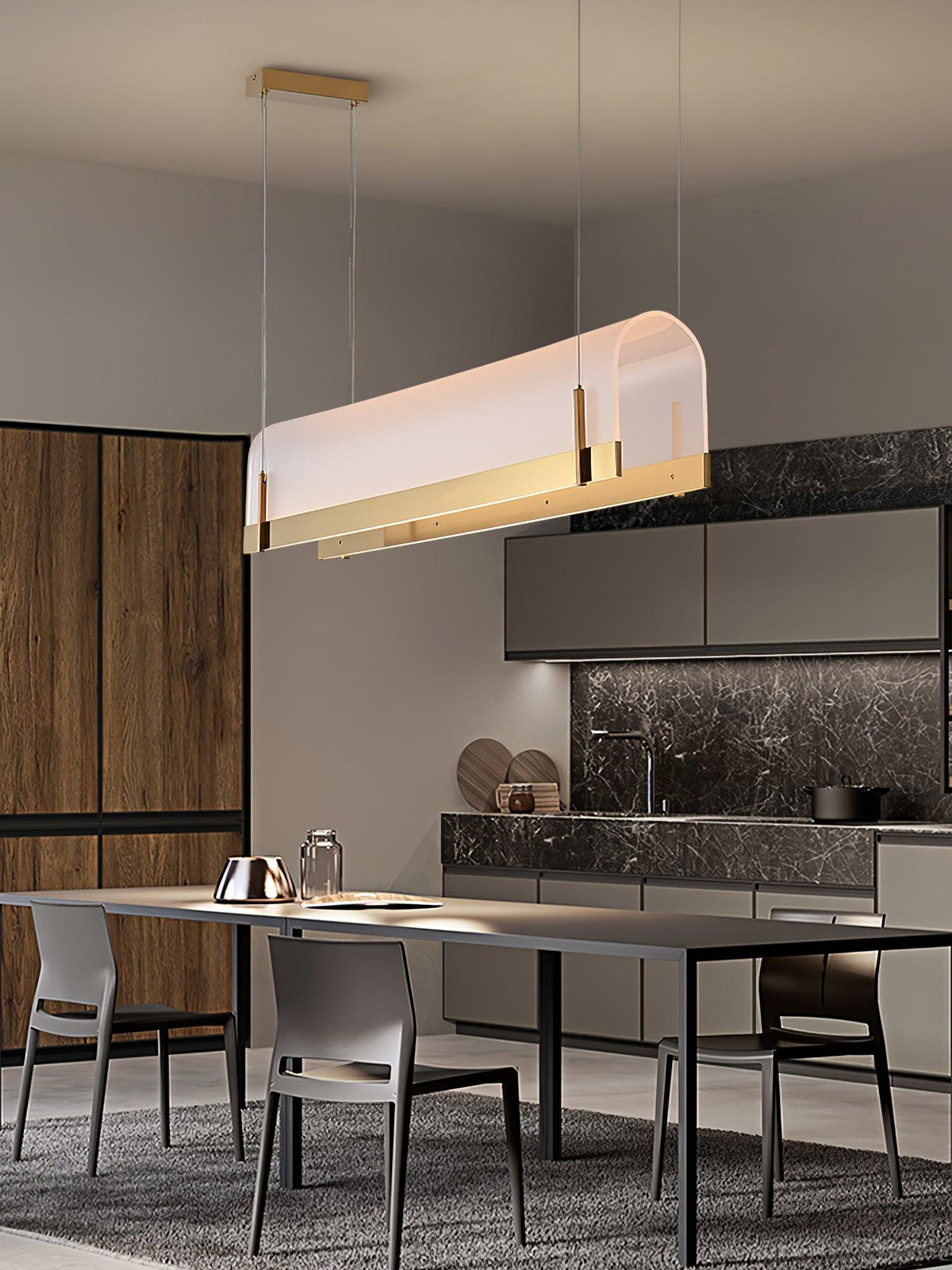 Cevinen Linear Goud hanglamp