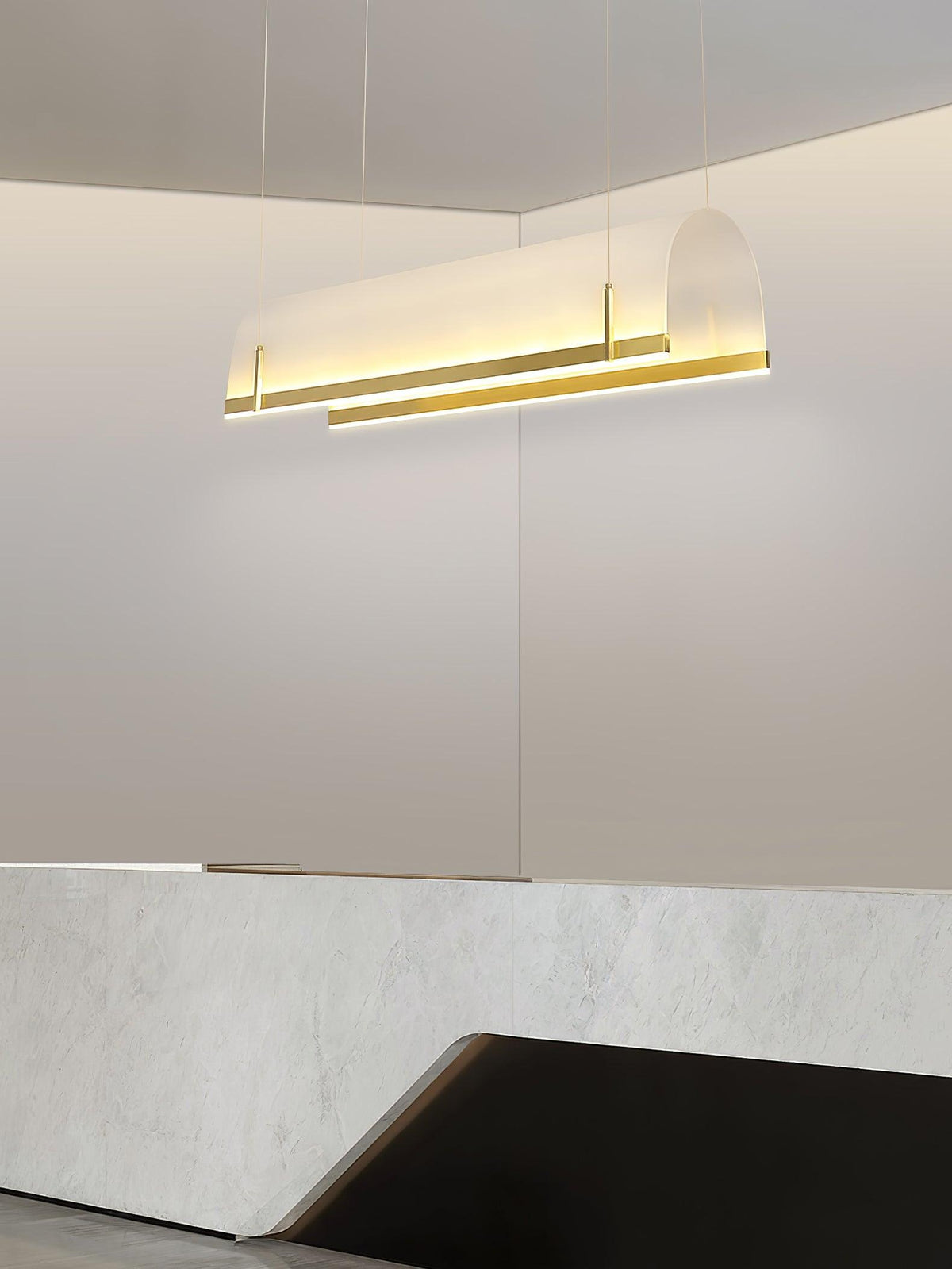 Cevinen Linear Goud hanglamp