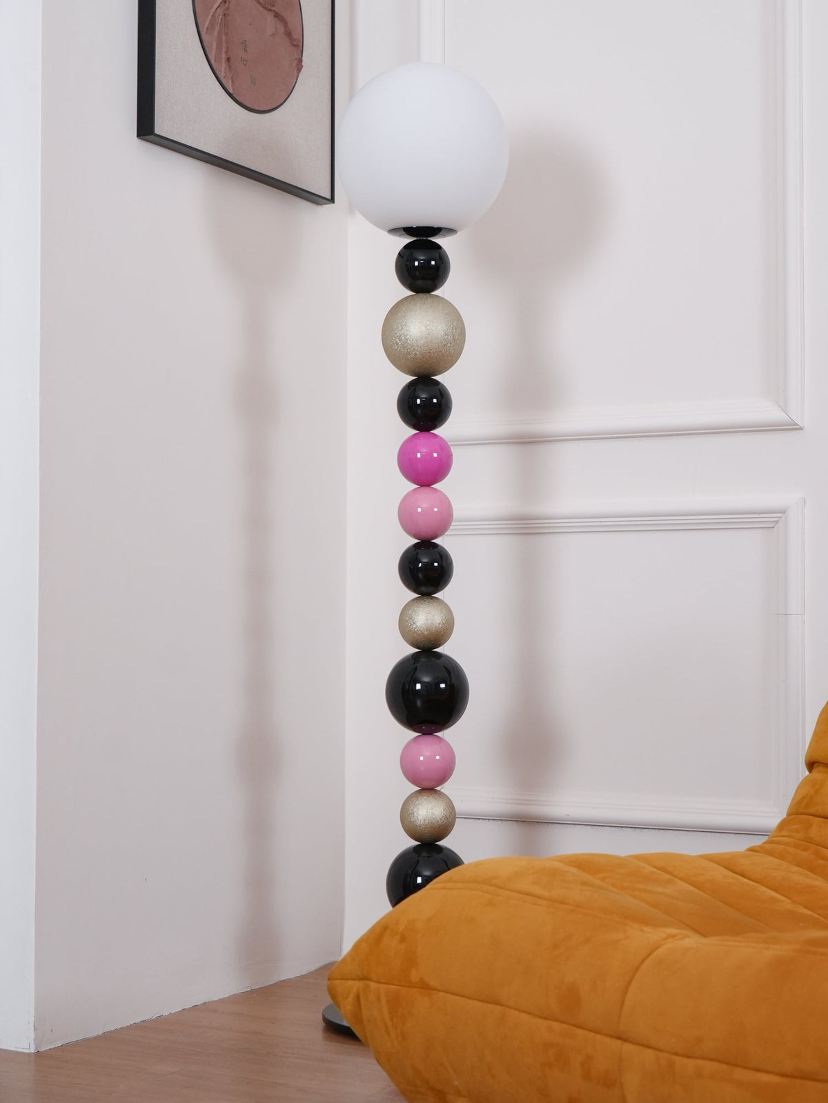 Kaleido Ronde Ballen Stapelbare vloerlamp