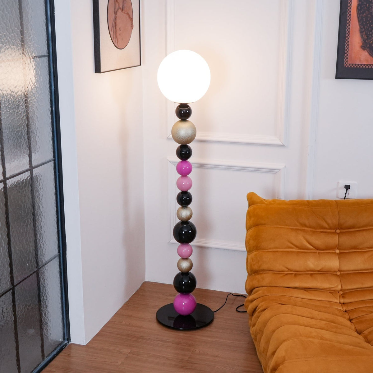Kaleido Ronde Ballen Stapelbare vloerlamp