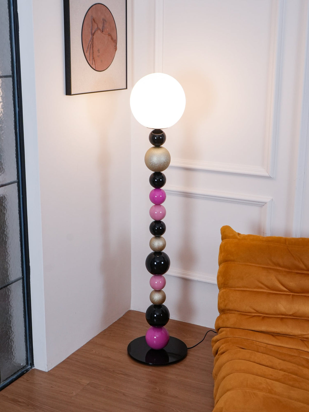 Kaleido Ronde Ballen Stapelbare vloerlamp