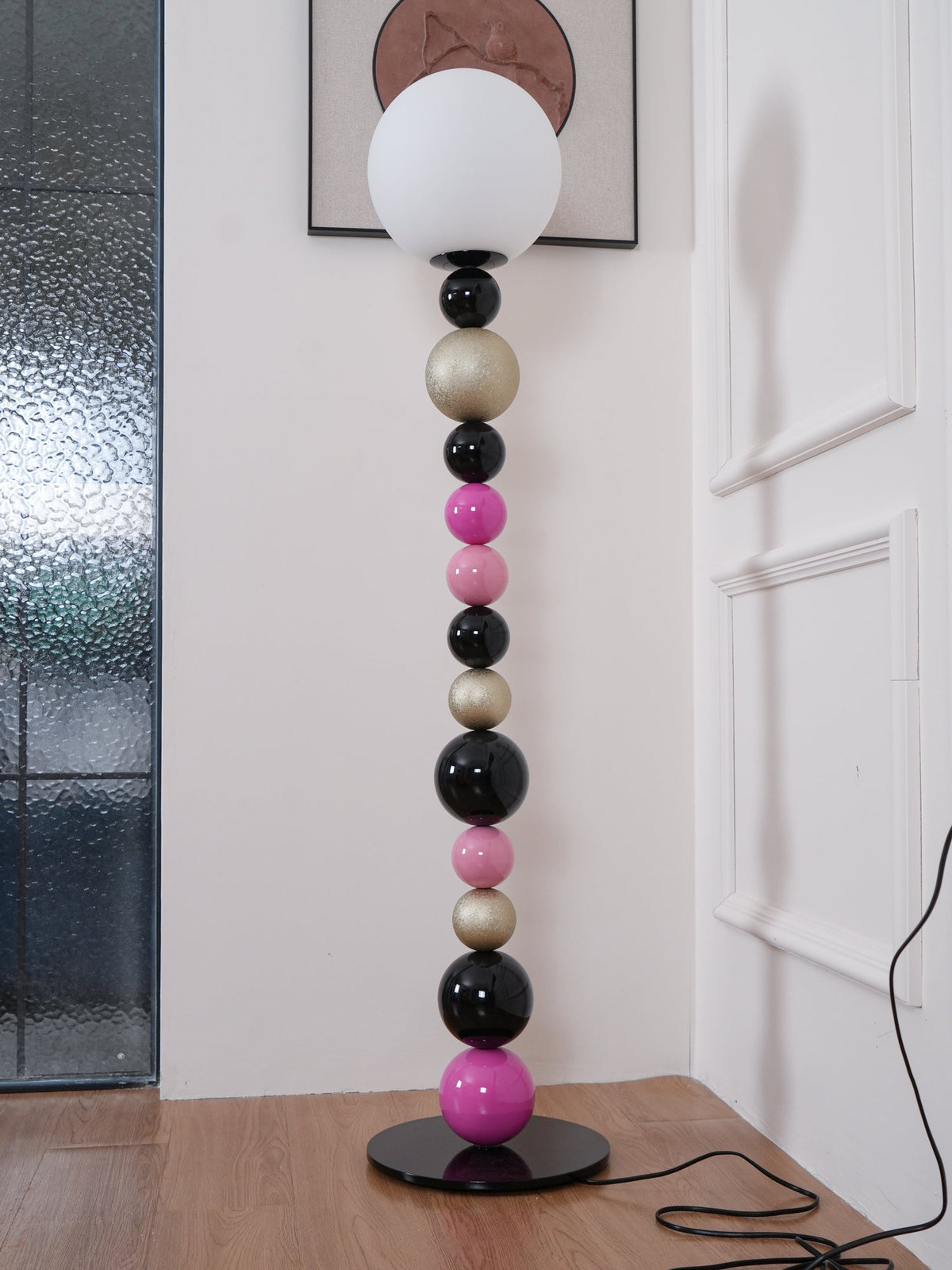 Kaleido Ronde Ballen Stapelbare vloerlamp