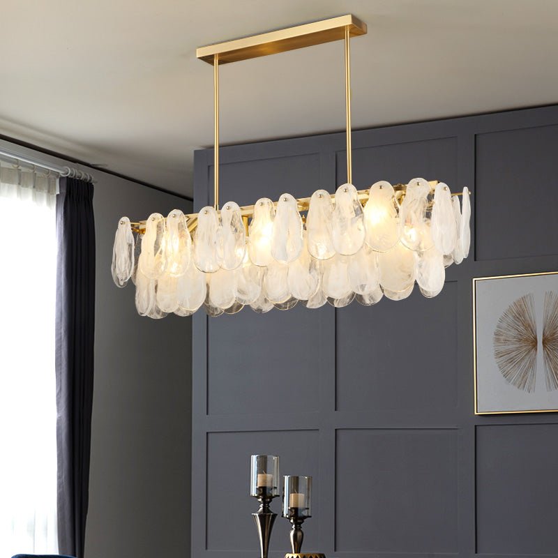 Dren Postmodern Luxe Ronde Wolk glas Kroonluchter