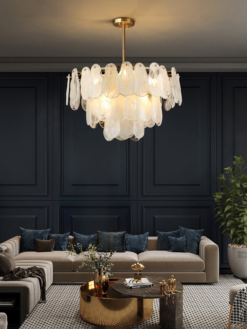 Dren Postmodern Luxe Ronde Wolk glas Kroonluchter