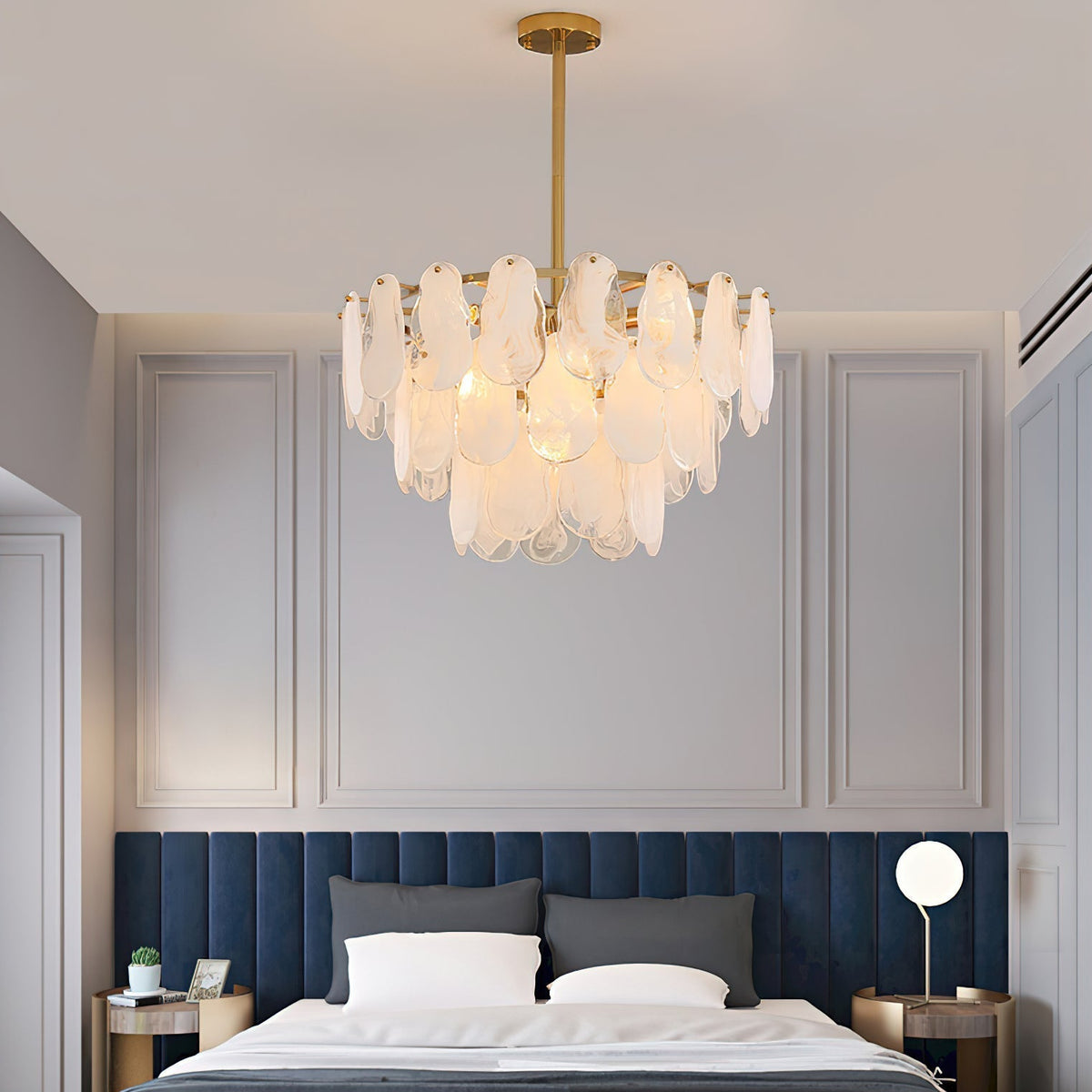 Dren Postmodern Luxe Ronde Wolk glas Kroonluchter