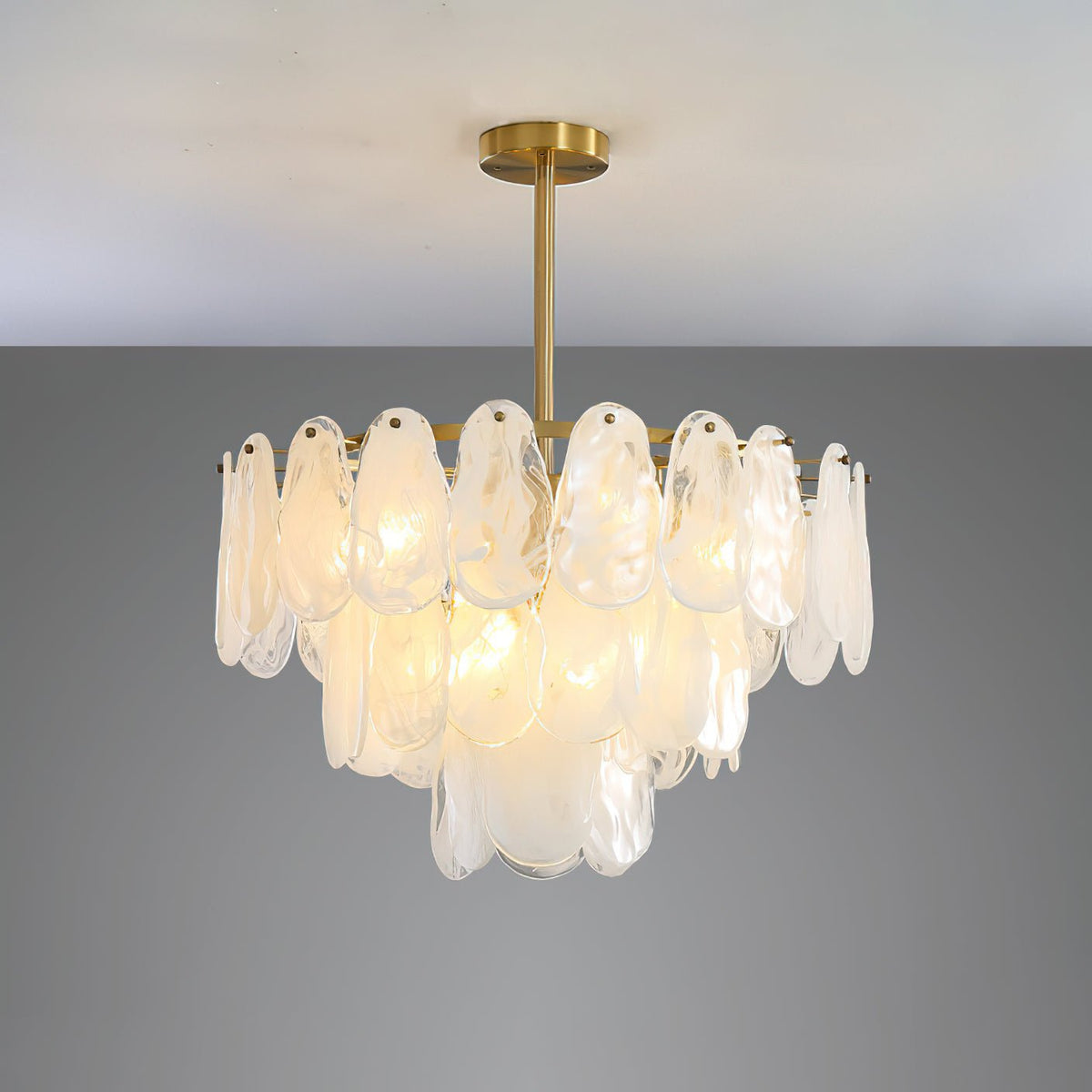 Dren Postmodern Luxe Ronde Wolk glas Kroonluchter