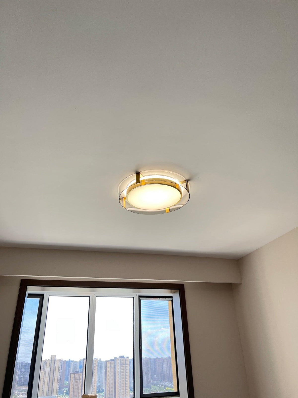Erliris ronde plafondlamp met laag profiel