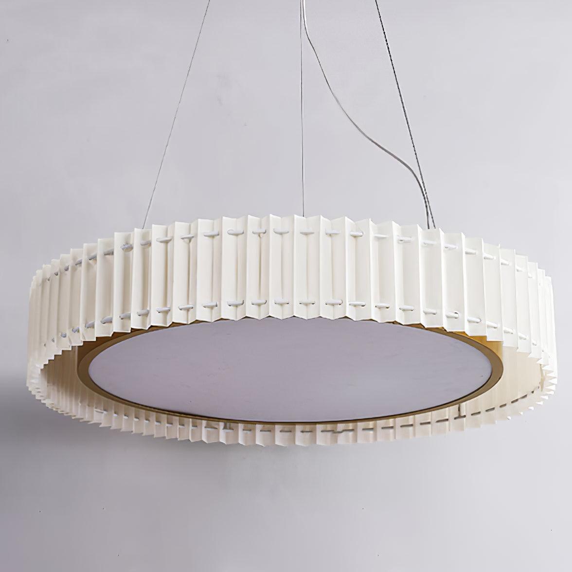Cudo Cozy hanglamp met stoffen goudkleurige afwerking