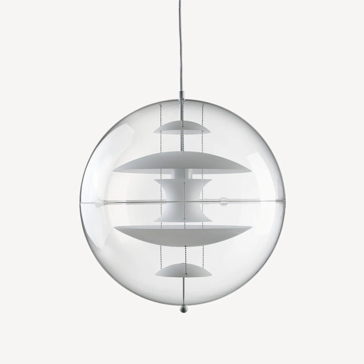 Gyan Futuristische hanglamp van aluminium