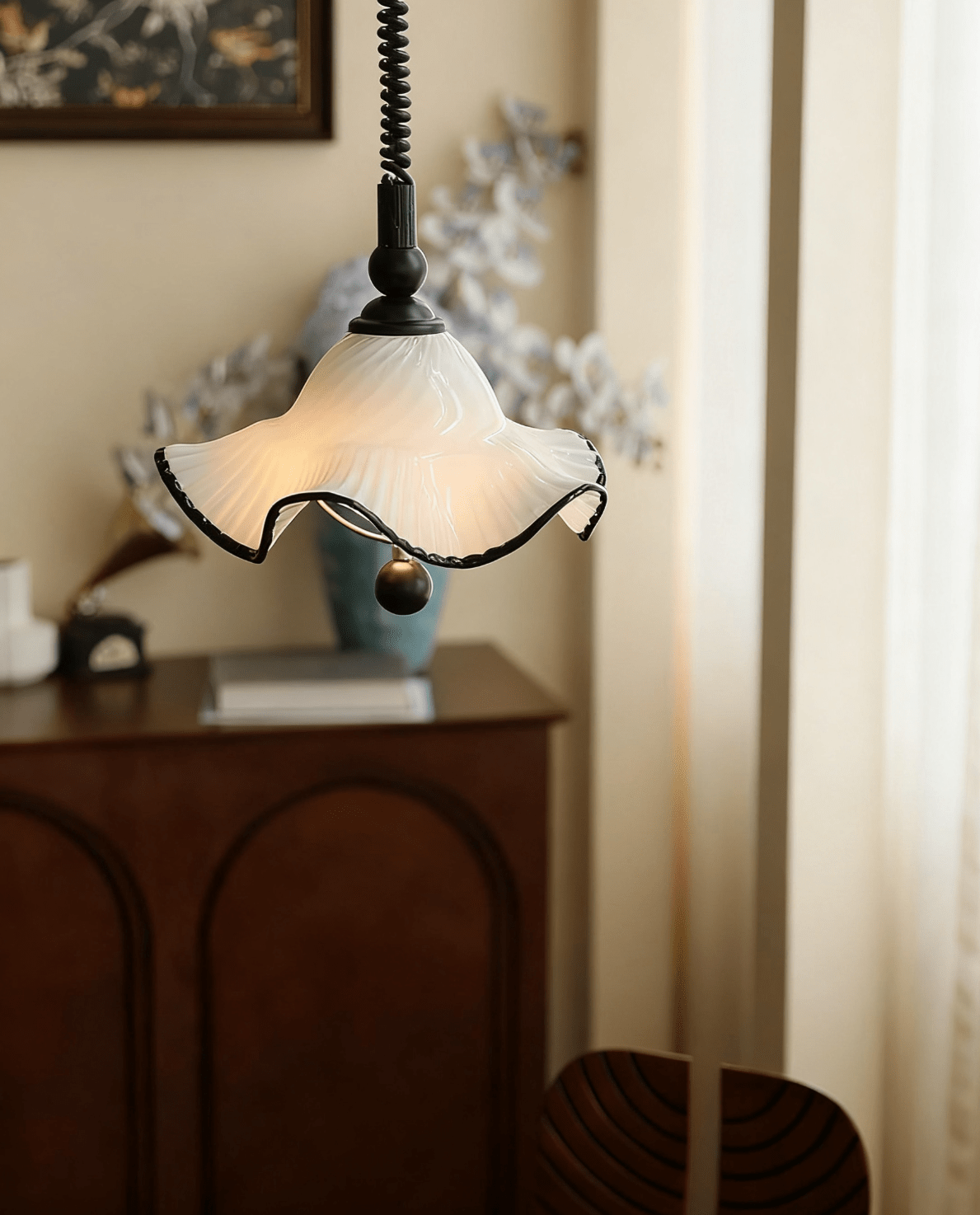 Xevs hanglamp met lampenkap