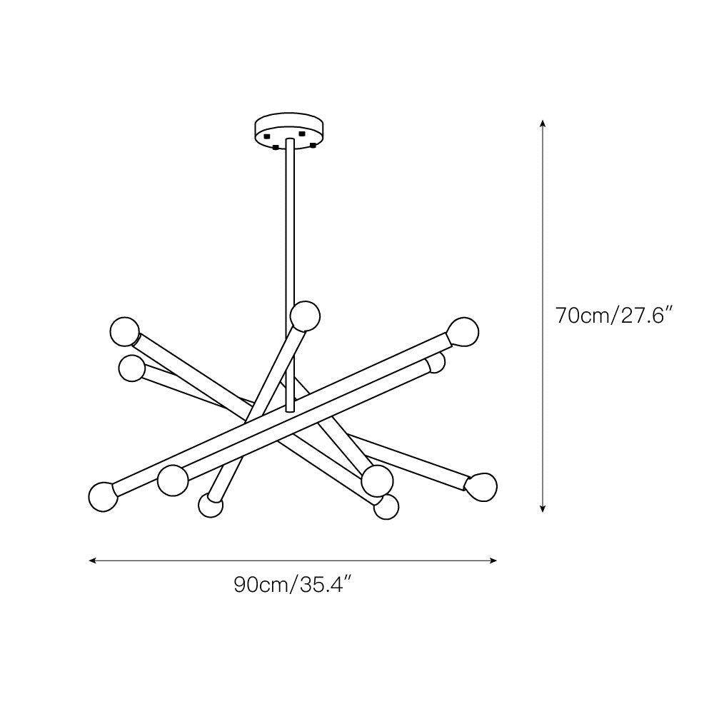 Ciroissa kroonluchter