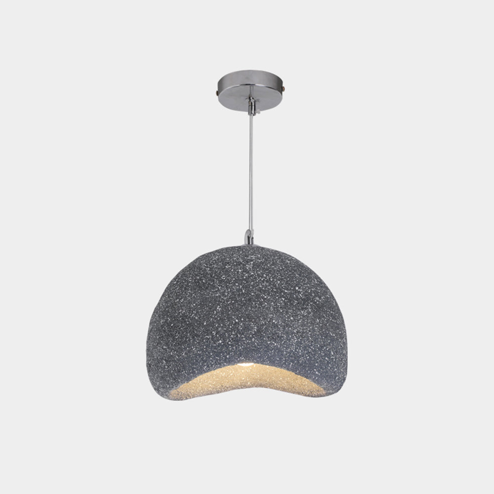 Byers Wabi Sabi Brood LED Hanglamp Blauw/Grijs Hars Woonkamer