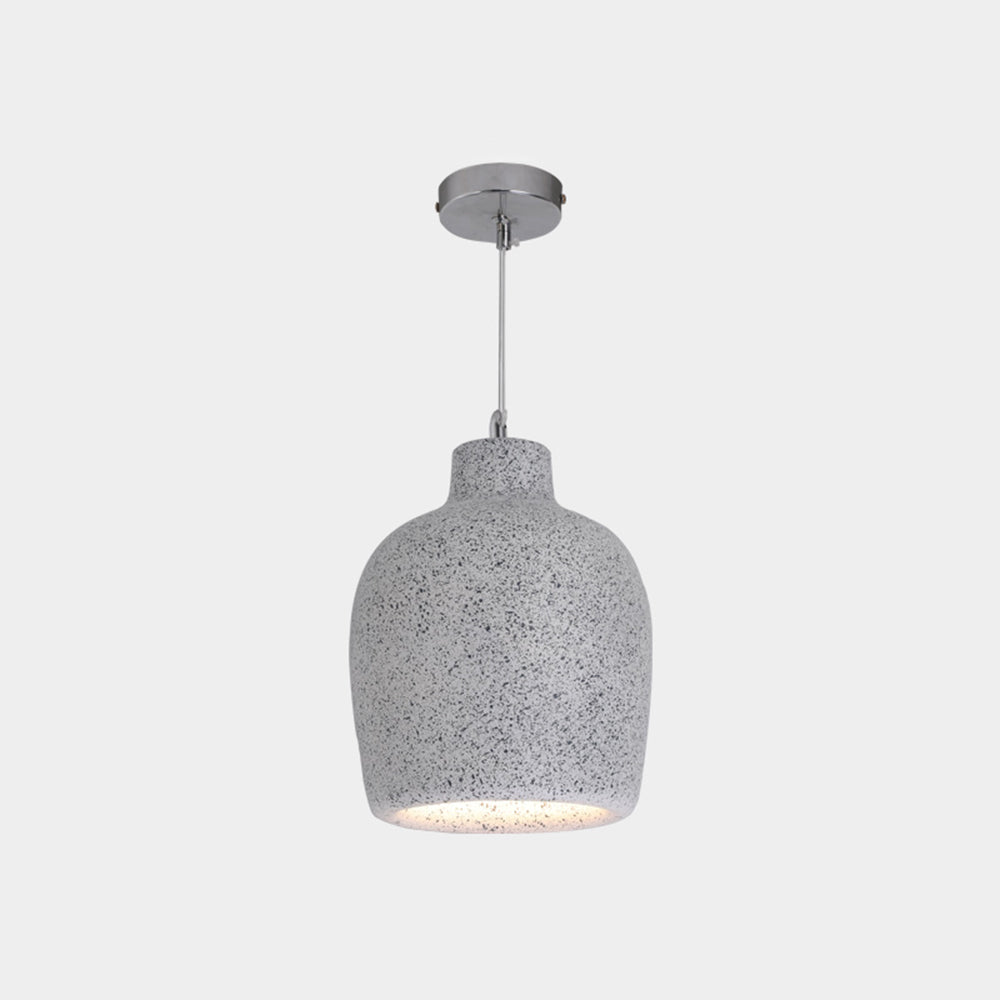 Byers Wabi Sabi Kruikvormige LED Hanglamp Oranje/Grijs Eettafel