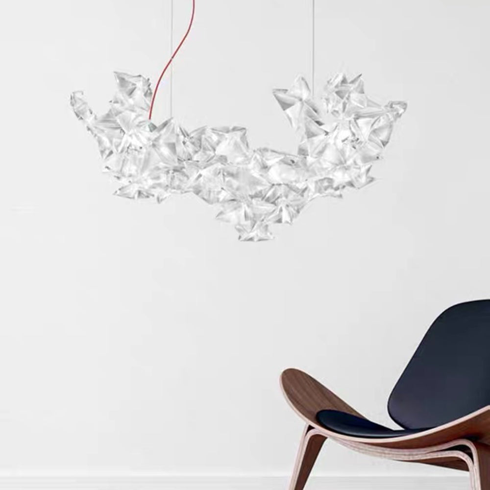 Olivia Bijzondere  Moderne LED Hanglamp Wit Metaal Woonkamer Eetkamer