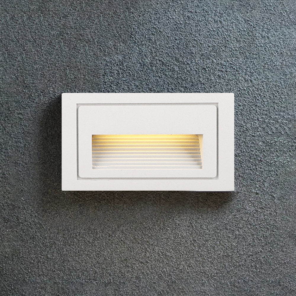 Orr Moderne Wandlamp Zwart/Wit/Grijs Metaal Buiten Trappenhuis