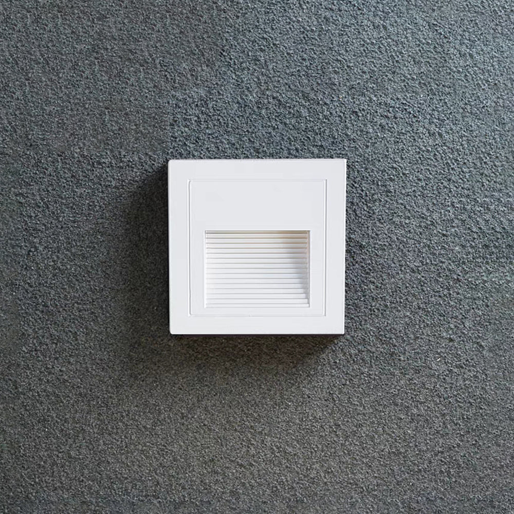 Orr Moderne Wandlamp Zwart/Wit/Grijs Metaal Buiten Trappenhuis