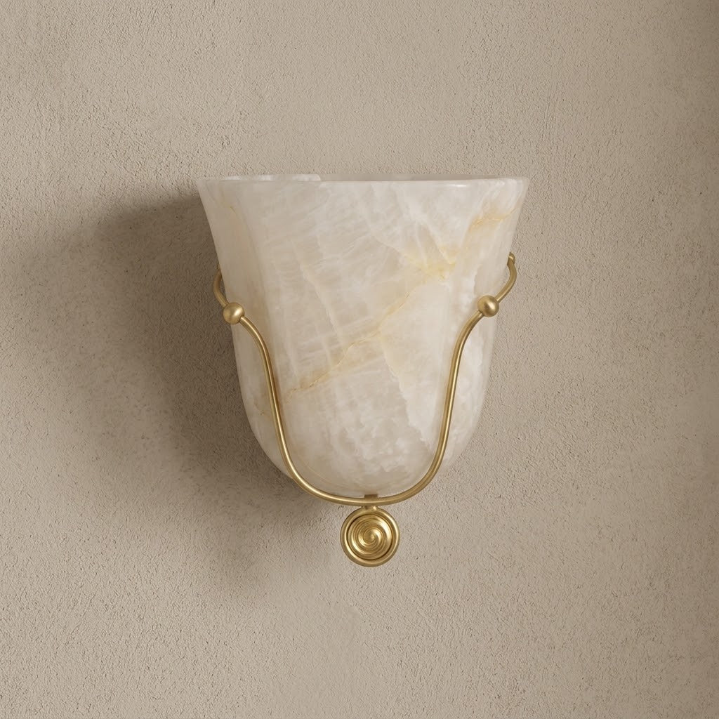 Perrincombe Albasten wandlamp