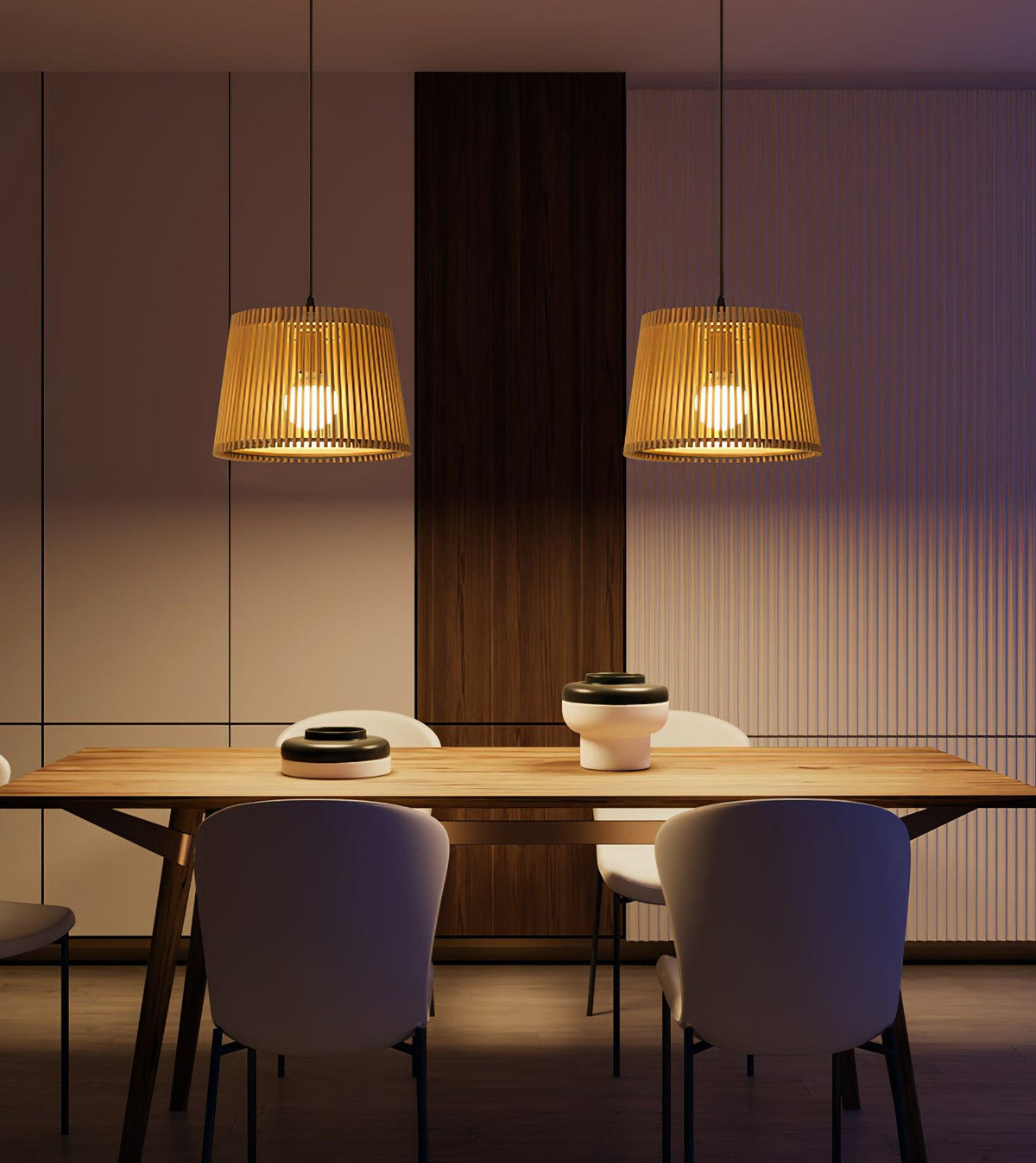 Clou Houten Retro hanglamp