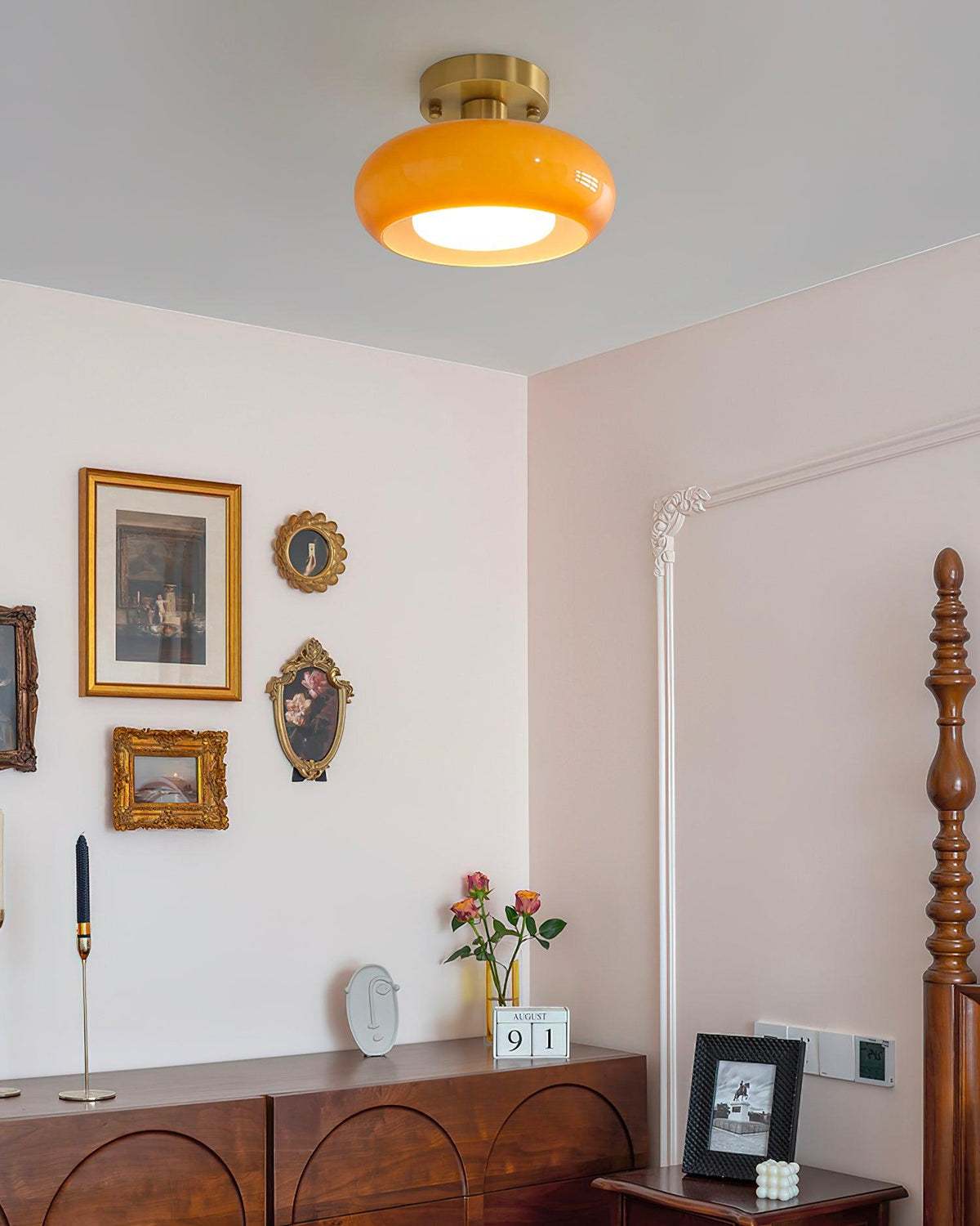 Liorelella glazen plafondlamp
