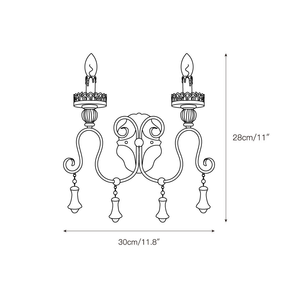 Viraiiella wandlamp