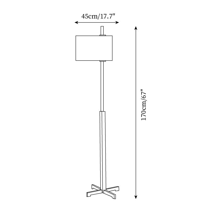 Renoette vloerlamp