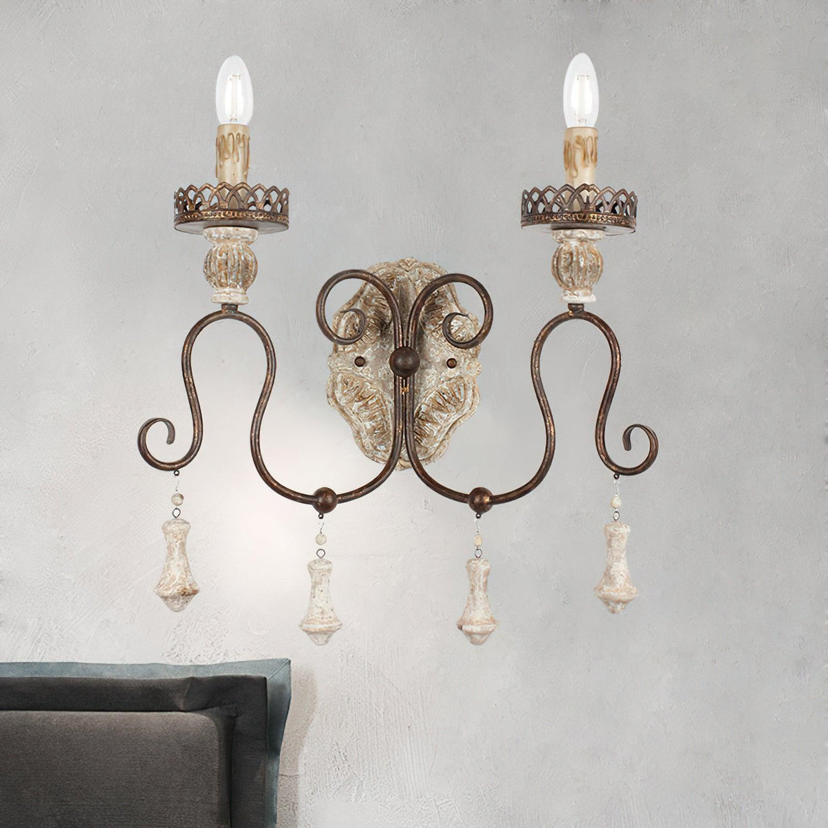 Aurzore Mid-century Traditionele wandlamp