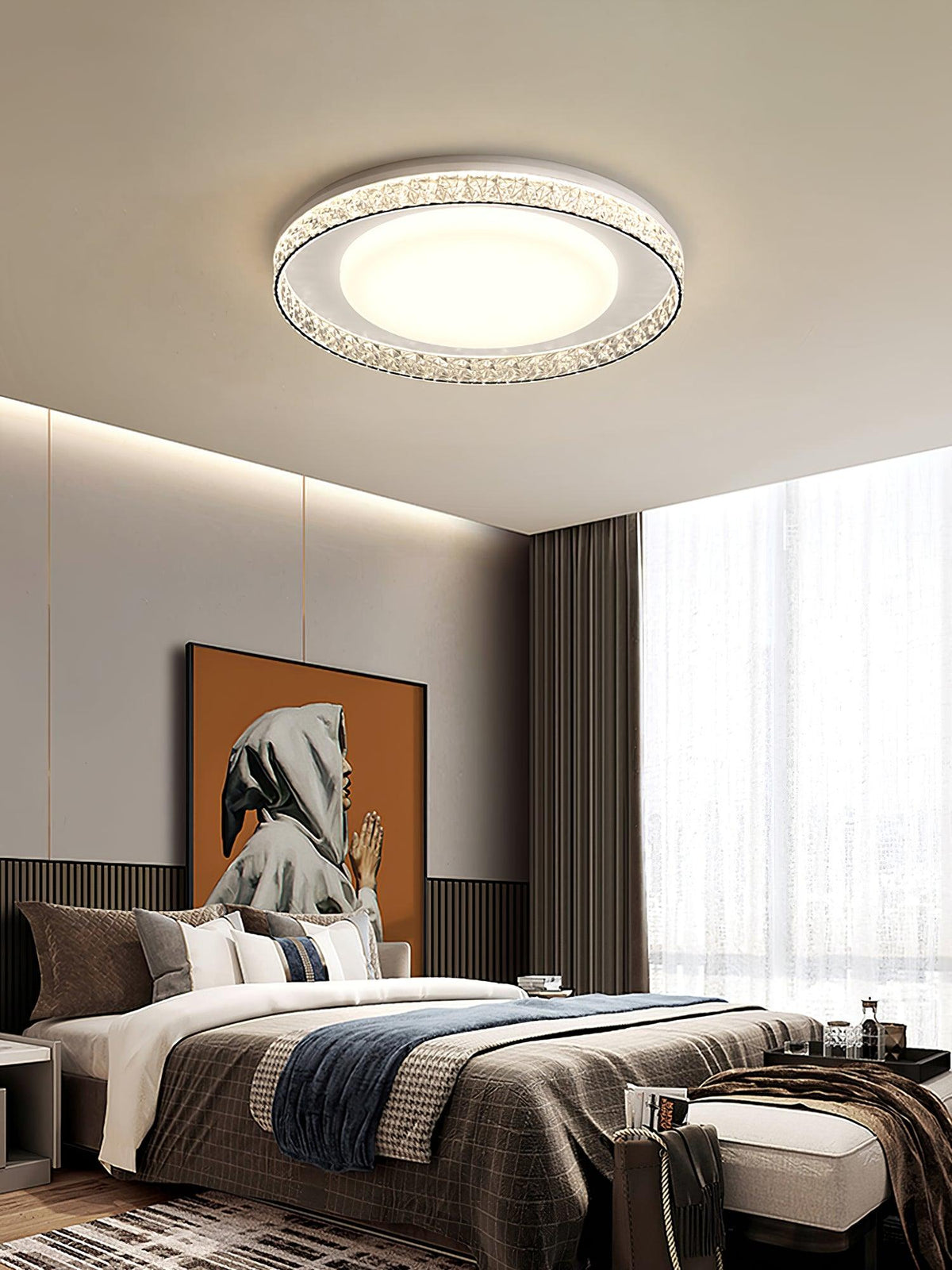 Xeld Moderne plafondlamp minimalistisch Blink Plus