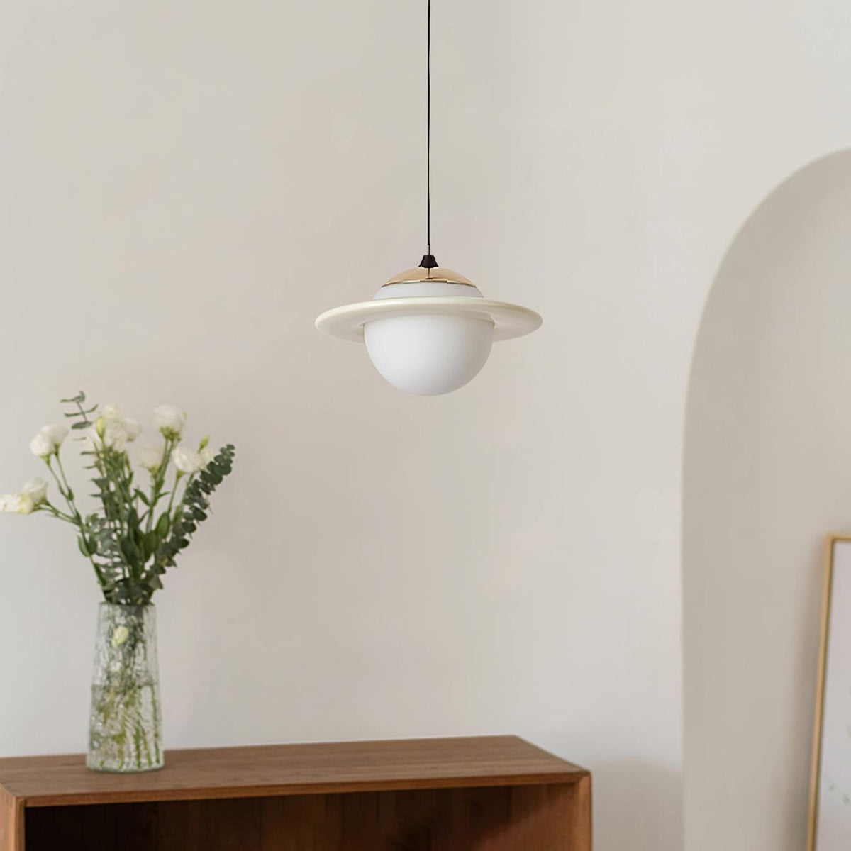 Nuvana hanglamp van glas en PC