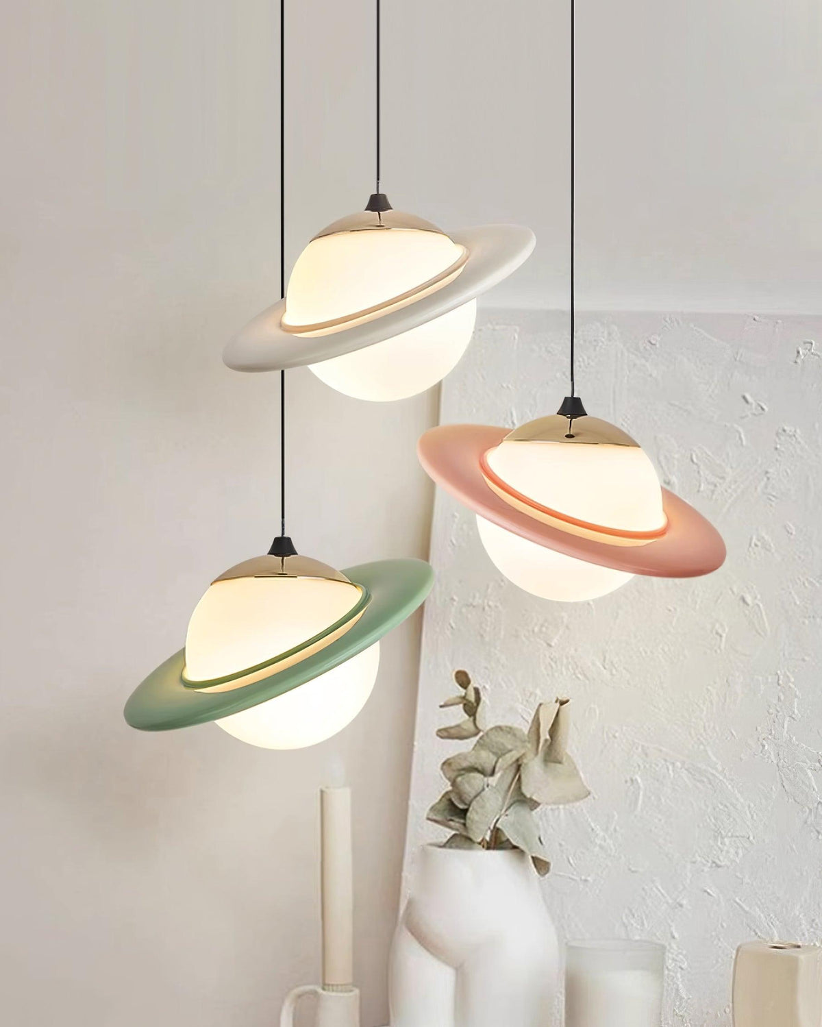 Nuvana hanglamp van glas en PC