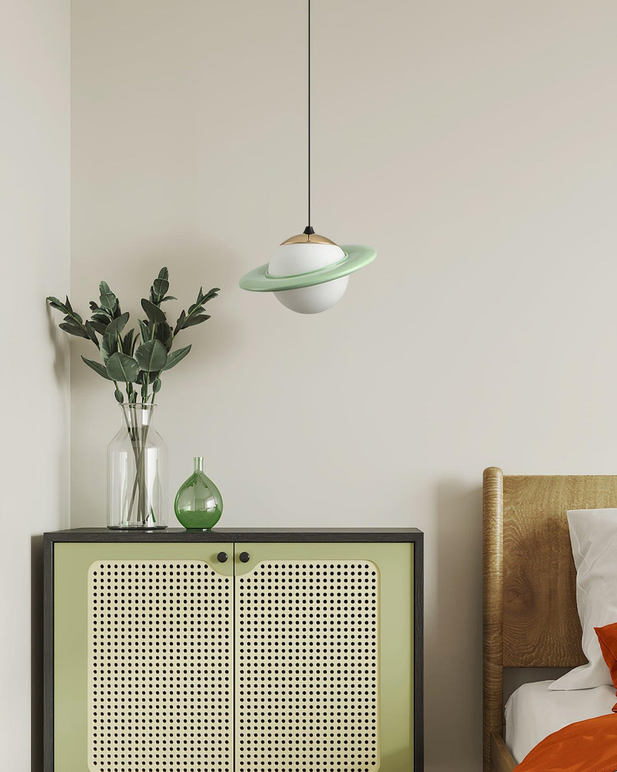 Nuvana hanglamp van glas en PC