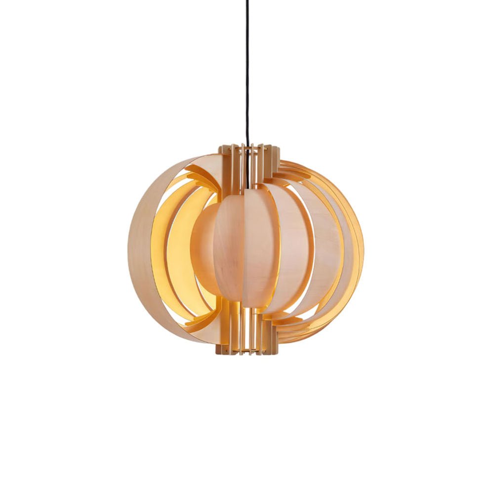 Ivraeus Premium elegantie Ring Houten hanglamp