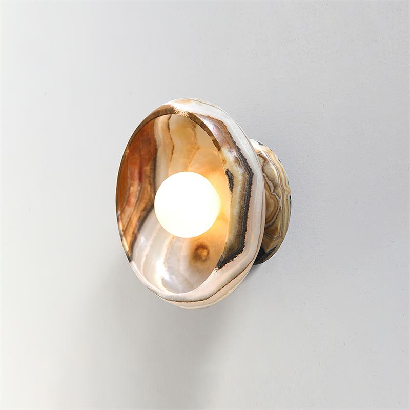 Onvix Natuurlijk Onyx wandlamp