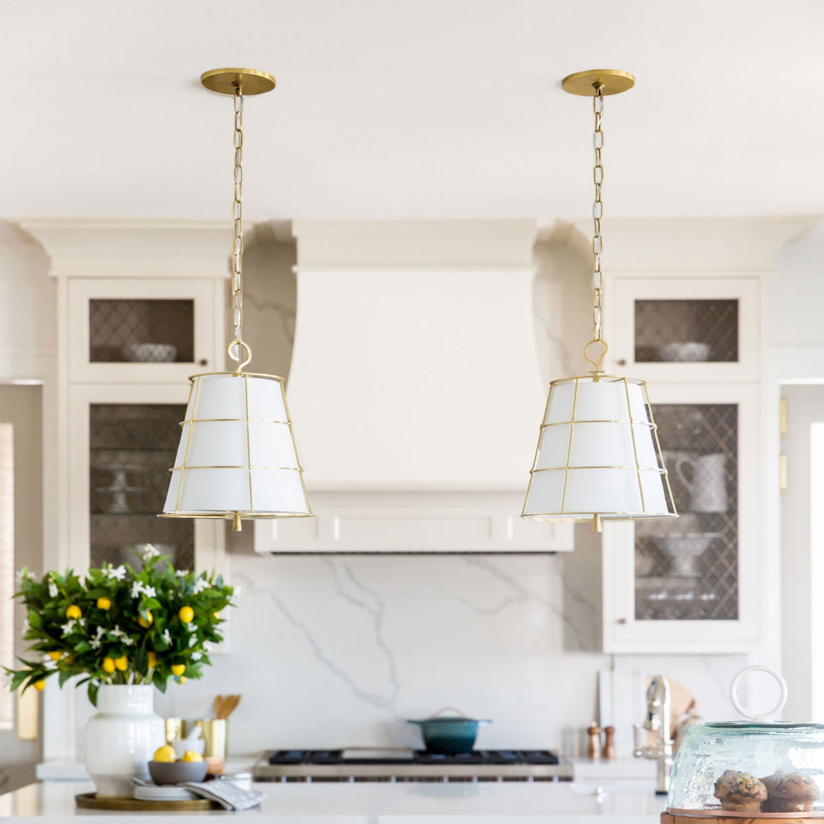 Savona moderne hanglamp van messing