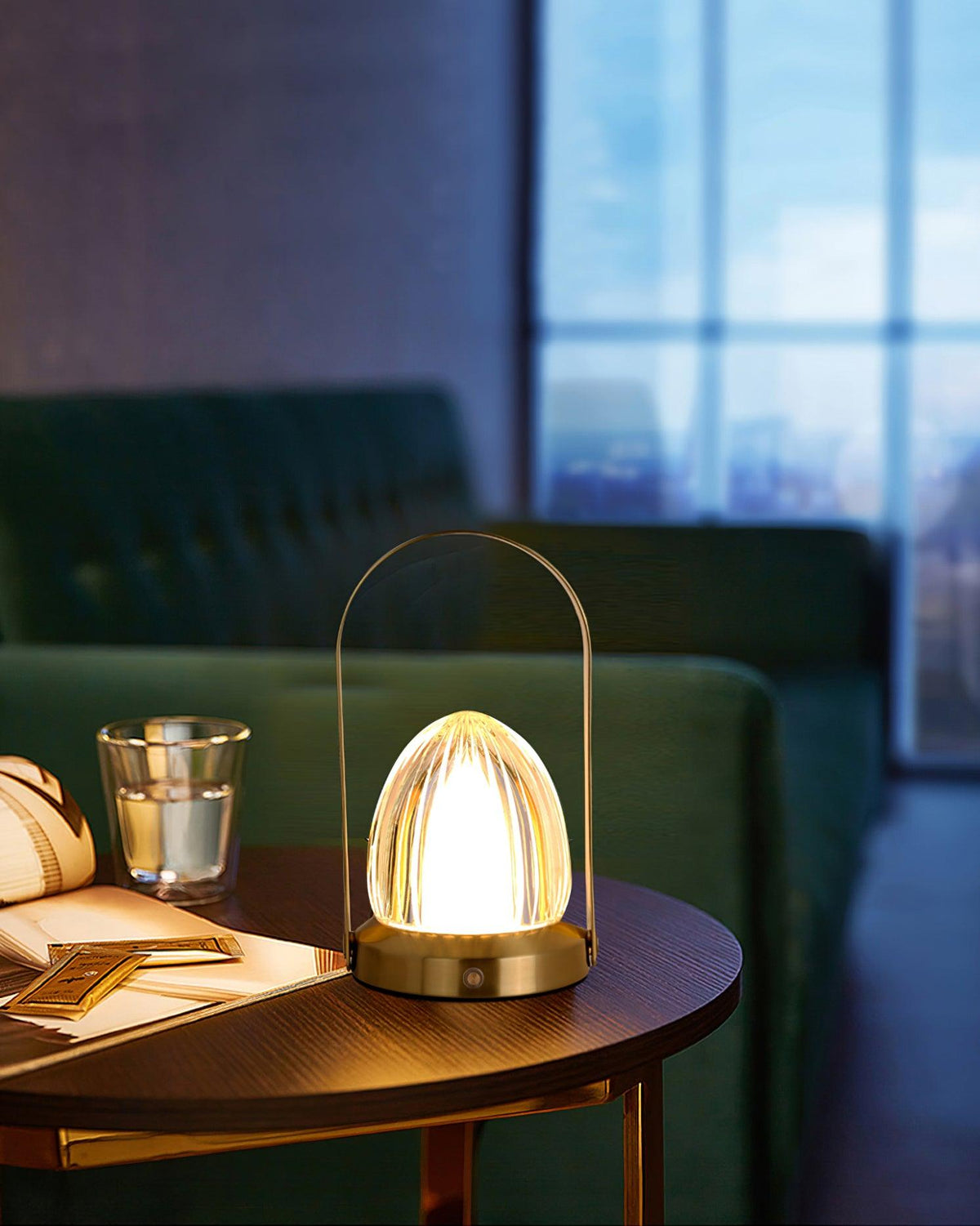 Glow Moderne tafellamp van ijzer