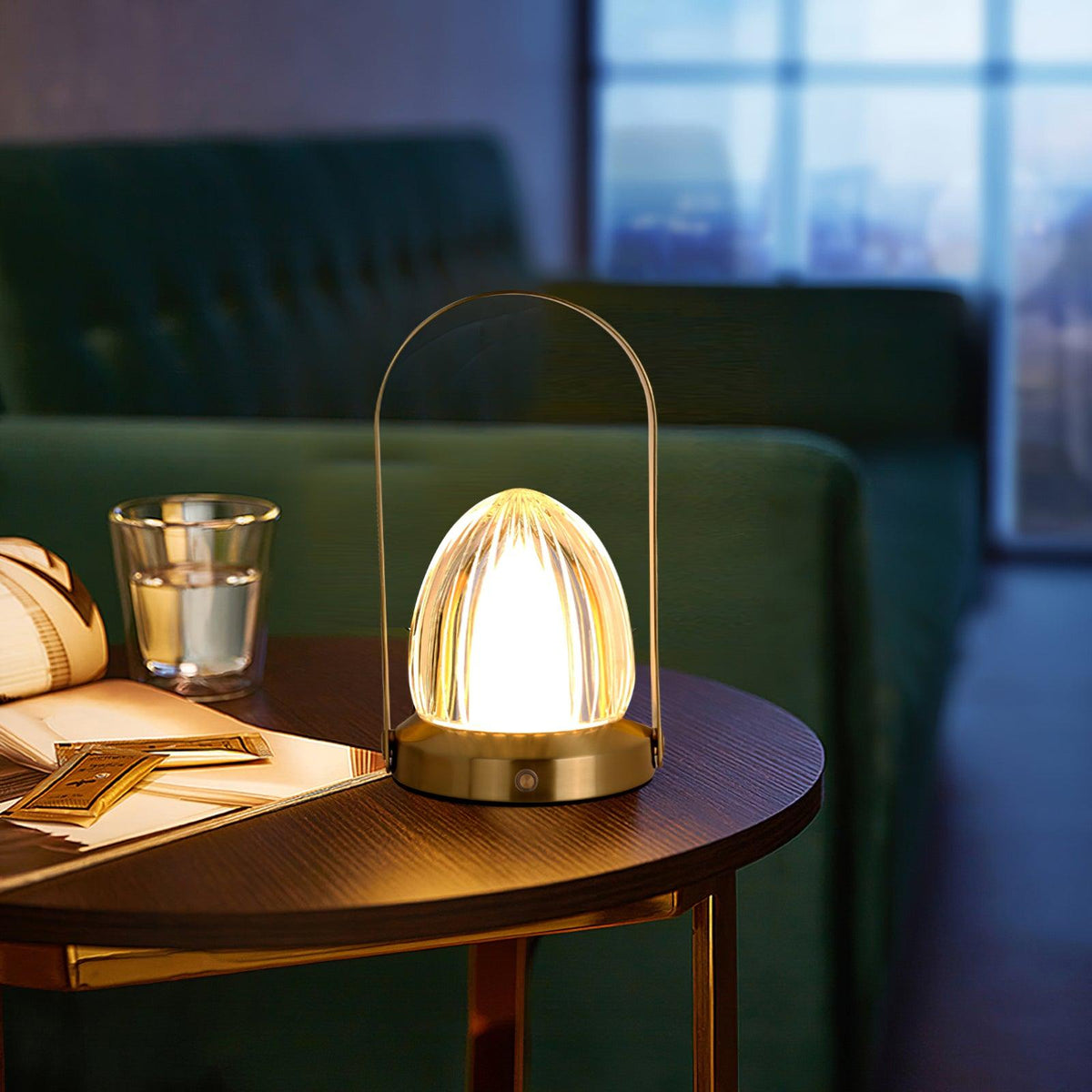 Glow Moderne tafellamp van ijzer
