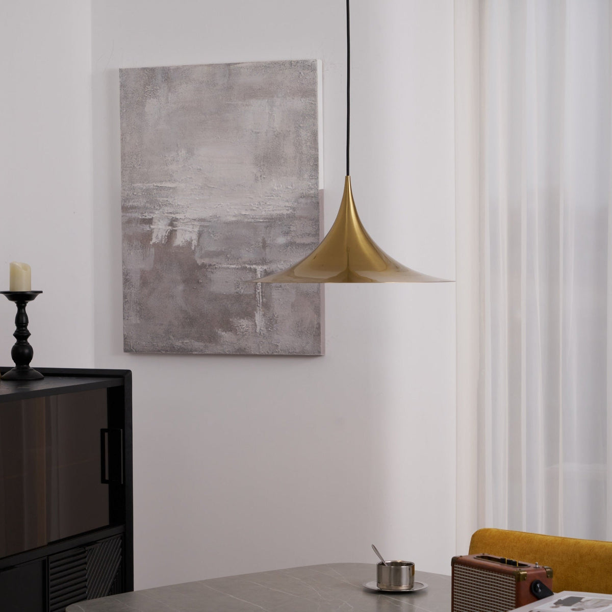 Valerira hanglamp van staal