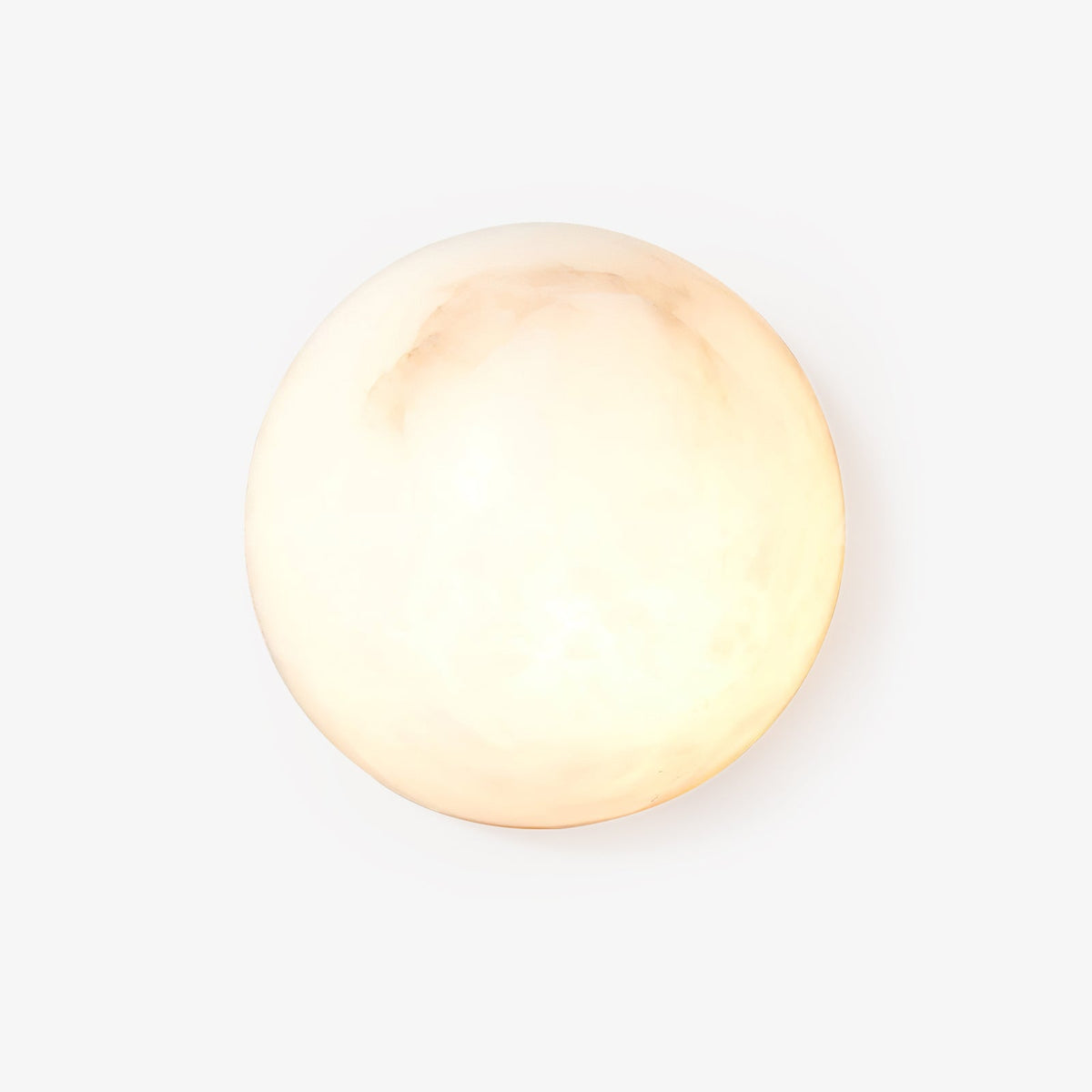 Elthen Minimalistische plafondlamp van albast