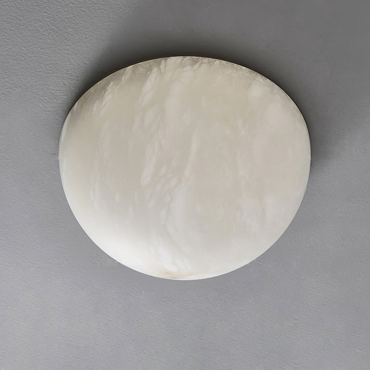 Elthen Minimalistische plafondlamp van albast