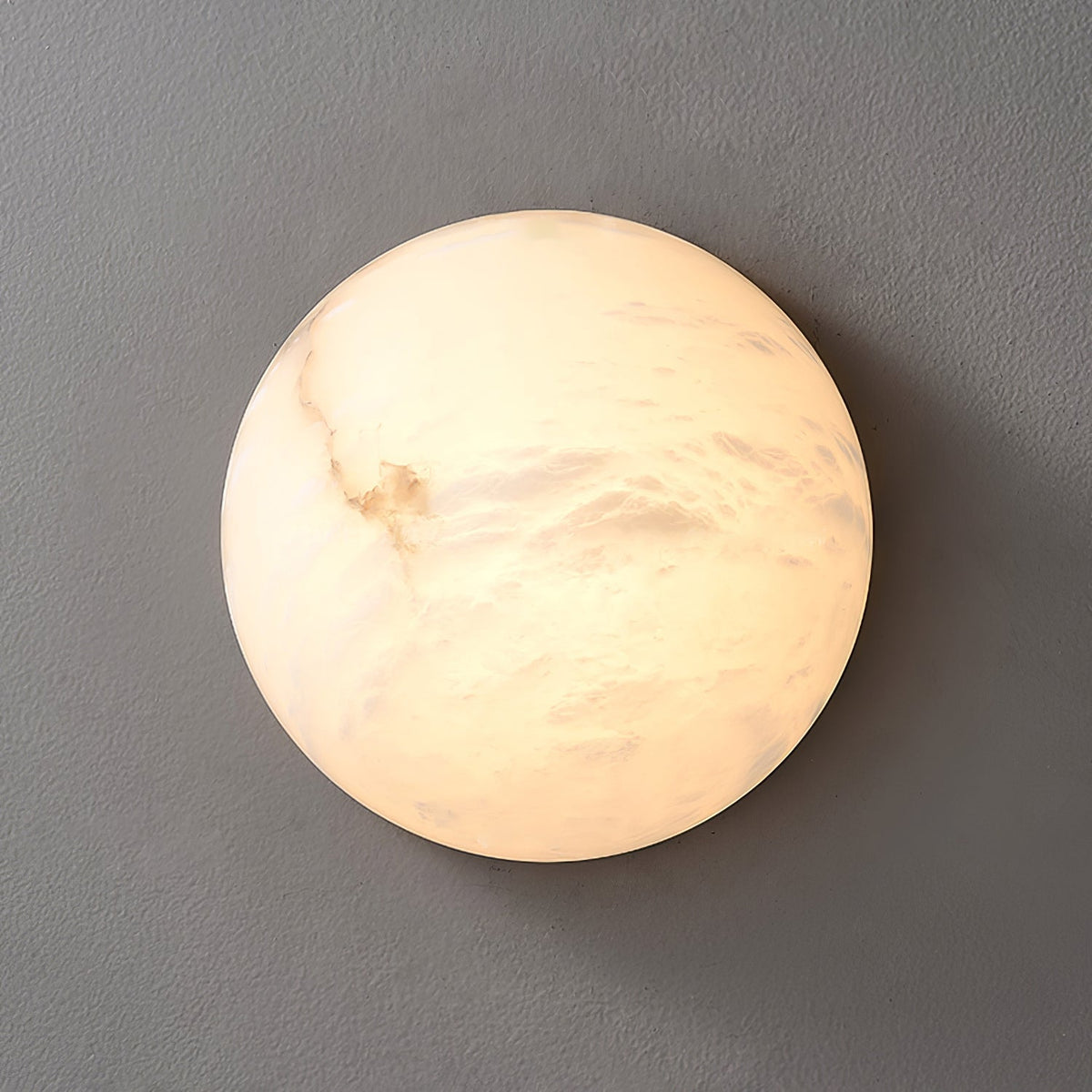 Elthen Minimalistische plafondlamp van albast